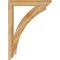 Ekena Millwork Thorton Slat Rough Sawn Bracket, Western Red Cedar, 4"W x 32"D x 44"H BKT04X32X44THR06RWR - alternate 3
